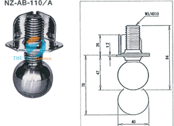 Chân đế NZ-AB-110/A